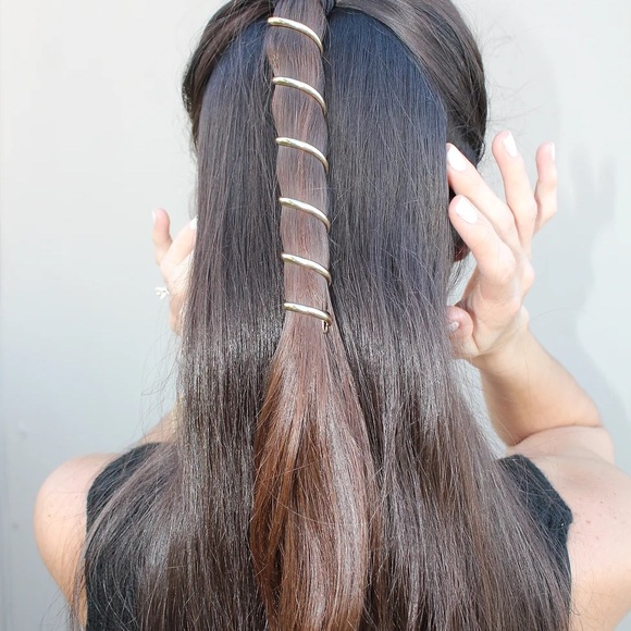 Accessories - metal ponytail spiral